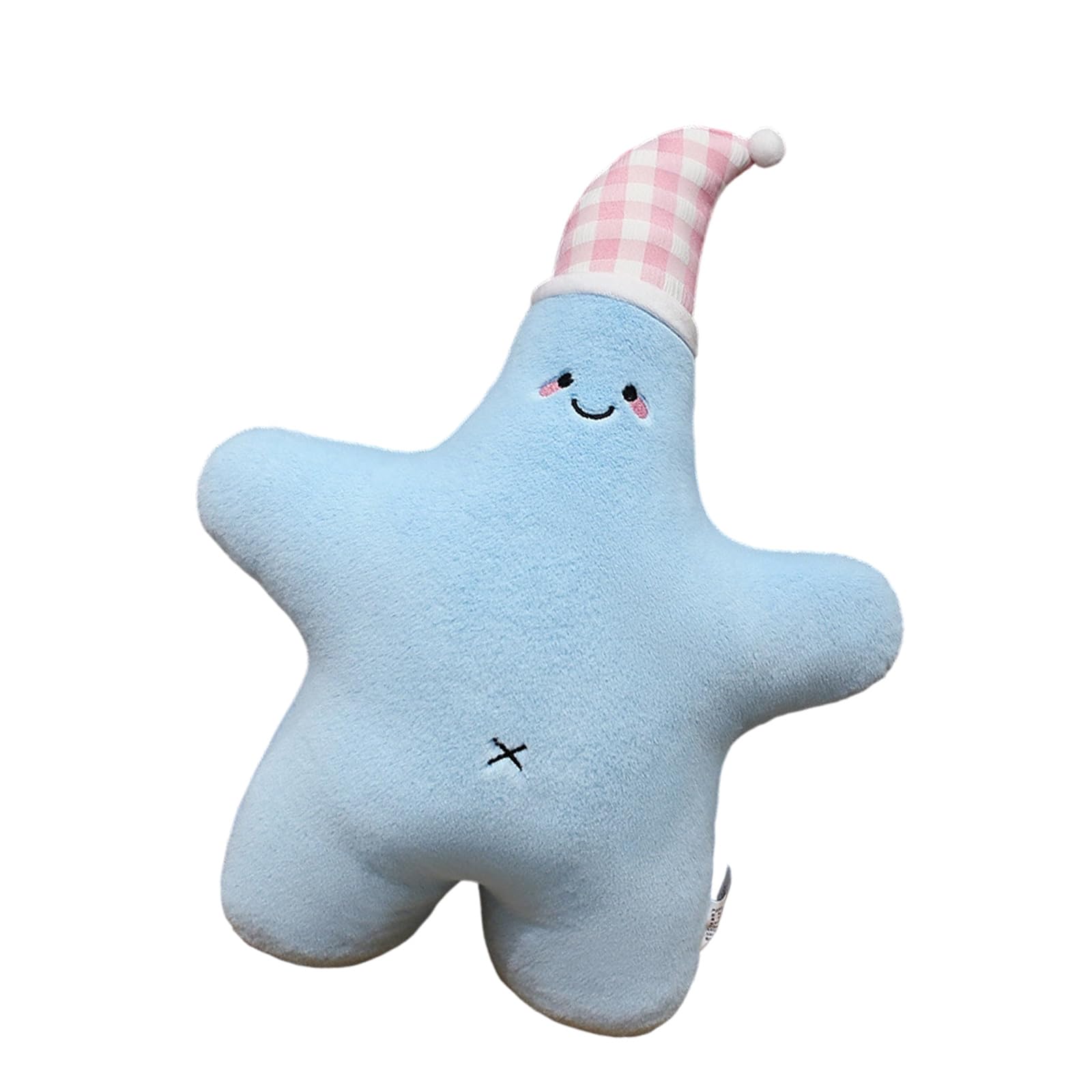 carotoe Smiling Starfishes Pillow for Home Decoration Comfort with Soft PP Cotton Filling Safe Materials for Relaxation Pillow