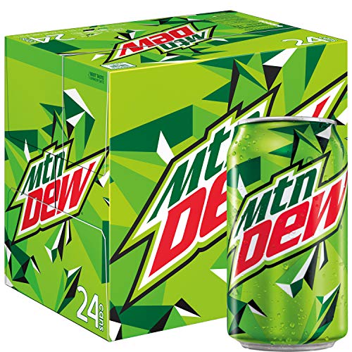 Mountain Dew Soda, 12 Fl Oz (pack of 24)