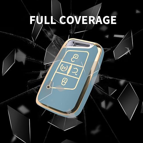 Miniatura 6 de MILD EAST Funda para llavero Volkswagen con llavero, carcasa para llave Atlas Golf Alltrack Atlas Jetta Passat Arteon Tiguan