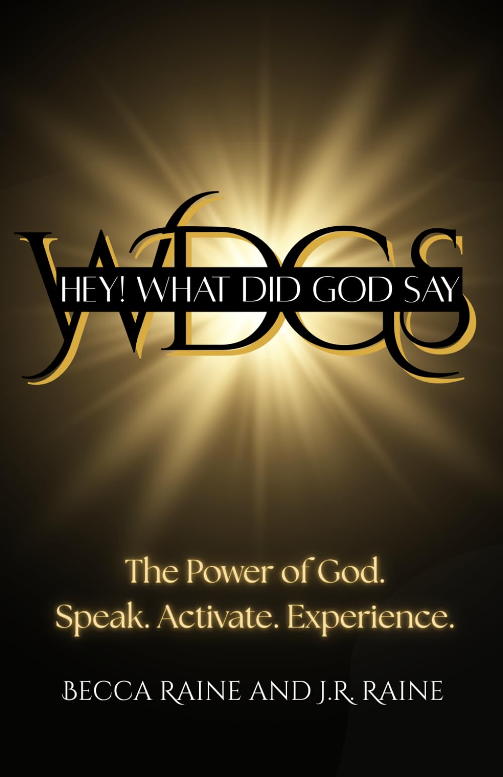 Hey! What Did God Say: The Power of God. Speak. Activate. Experience.
