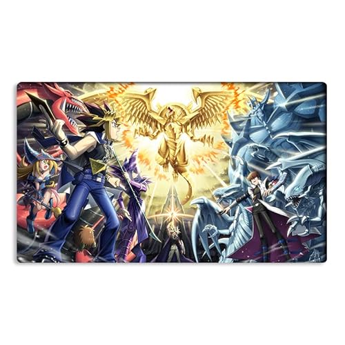 Neue Mlikemat Playmat Swordsoul of Mo Ye Swordsoul Supreme Sovereign TCG CCG Sammelkartenspielmatte ohne Zonen + Gratis Tasche (ZD014-406-K-No Zones)