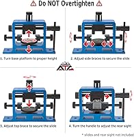 Vista 6 de ATG Herramienta de empuje de vista trasera de cola de milano universal resistente
