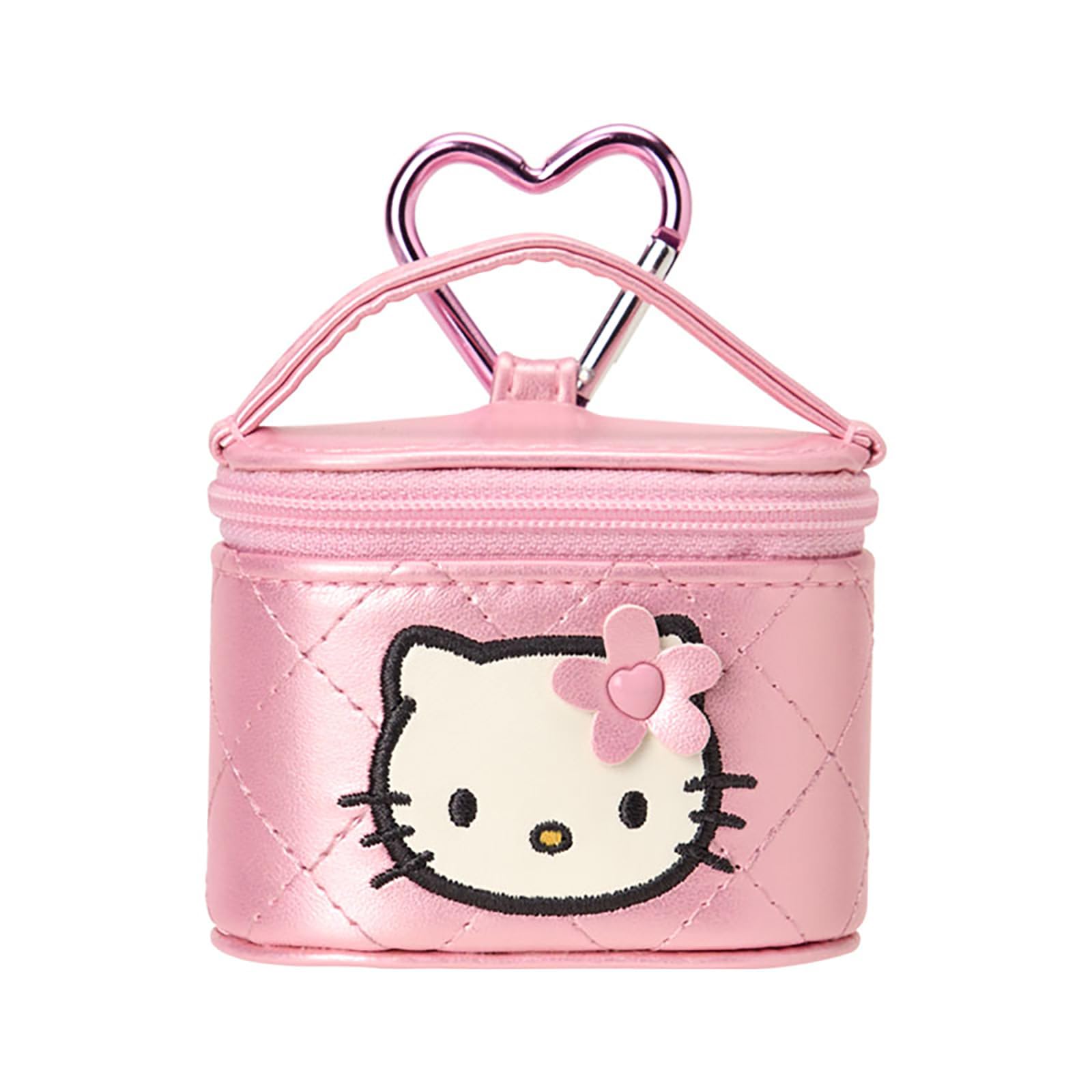 Sanrio 648230 Hello Kitty Mini Vanity Accessory Case (Miniature Quilt) Pink
