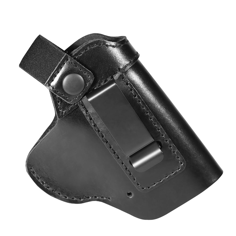 Funda de Cuero para Pistola, Bolsa Oculta para Pistola con cinturón, Funda táctica para cinturón, Funda para Arma para la mayoría de los tamaños de Pistolas
