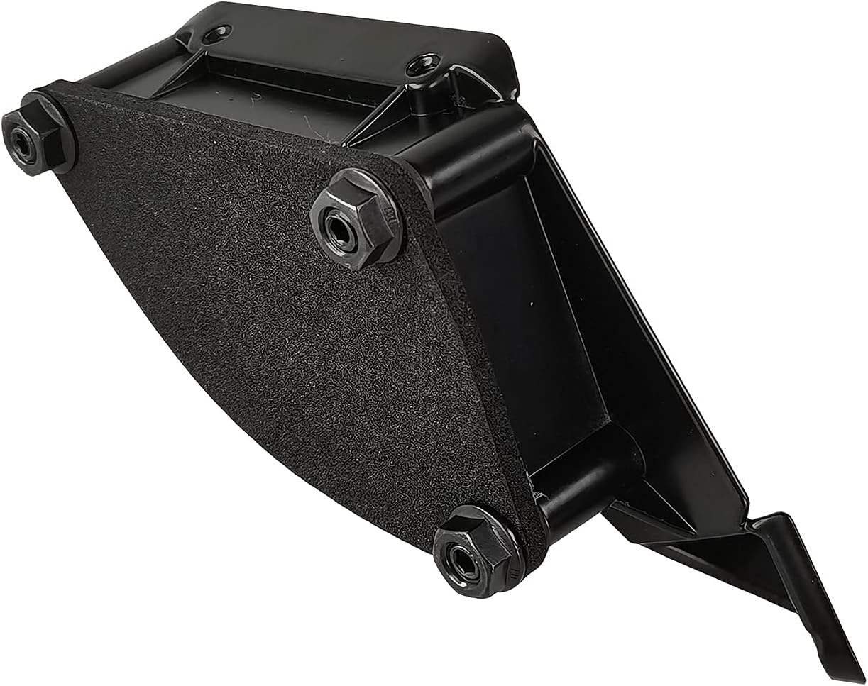 Driver Side Mirror Support Mount Bracket Black Metal Compatible with1993-2002 Pontiac Firebird Driver, Left , Replace HT9302FBMBLH-B, HT9302FBMBLH