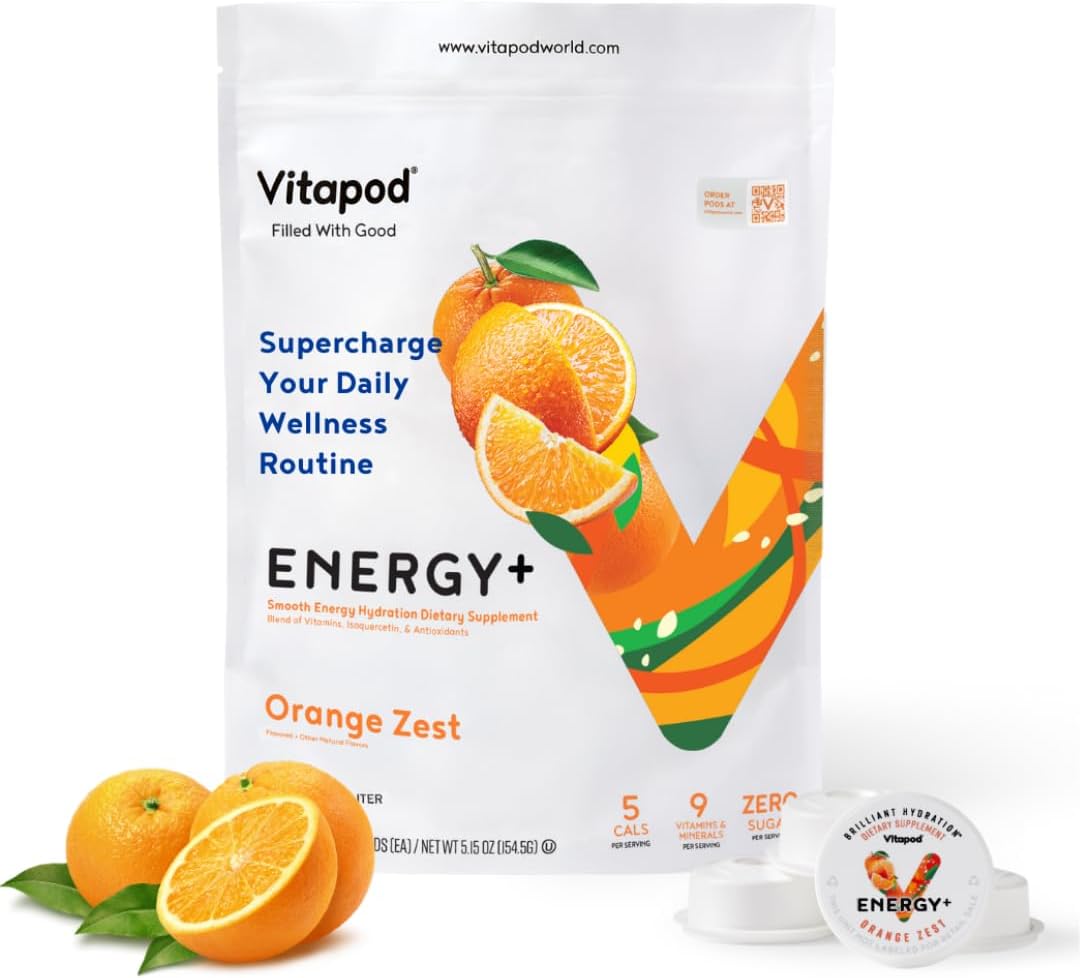 Vitapod Energy+ Orange Zest