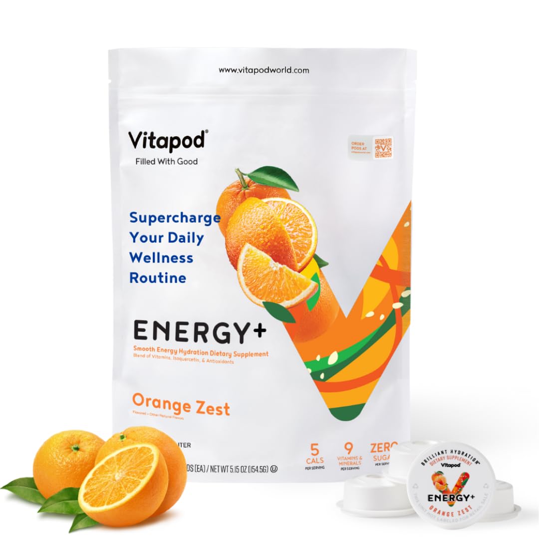Vitapod Energy+ Orange Zest