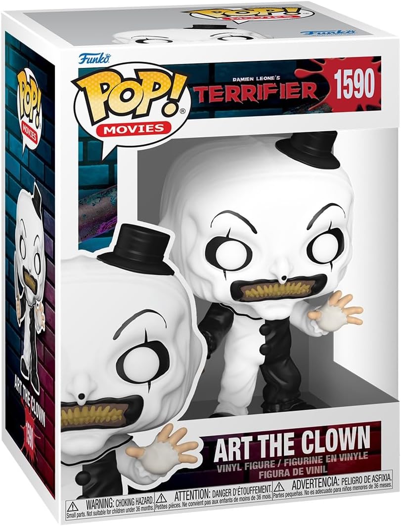 Funko POP! Movies: Terrifier - Art The Clown - Collectable Vinyl Figure - Gift Idea - Official Merchandise - for Kids & Adults - Horror Fans - Model Figure for Collectors and Display