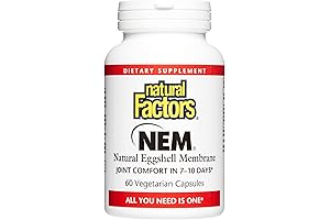 Natural Factors NEM Eggshell Membrane Joint Supplement: Your Natural Joint Soother