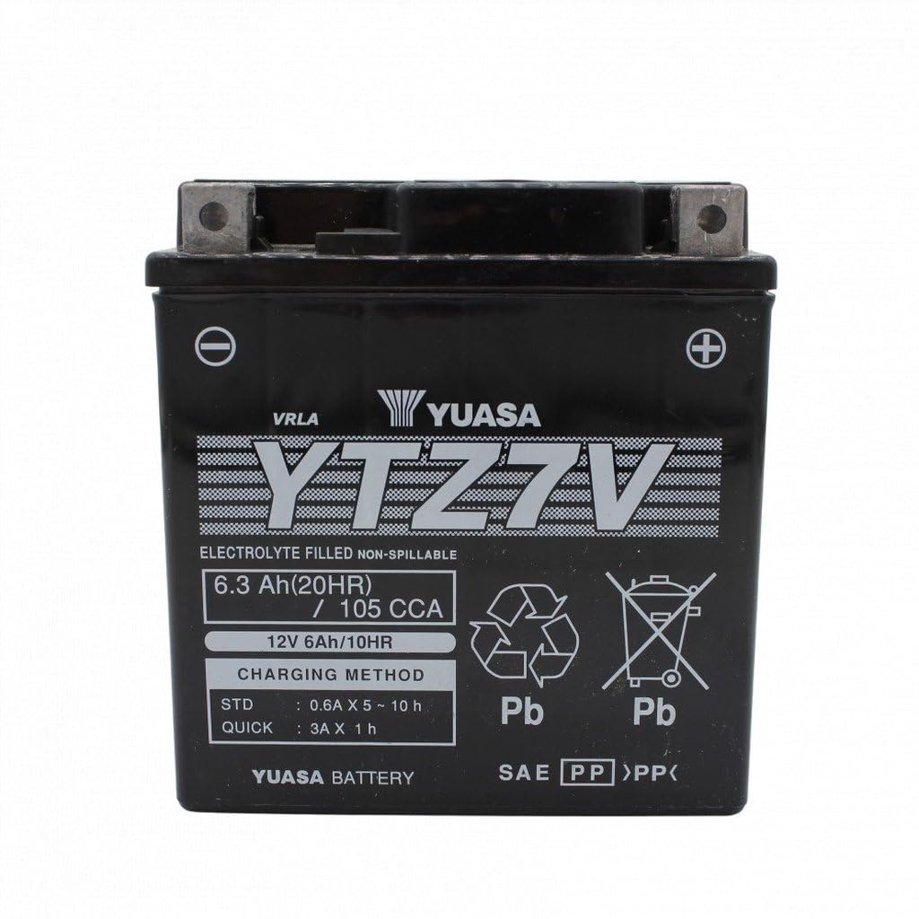 Yuasa batteria yuasa ytz7v precaricata sigillata batteria moto convenzionale 12 v capacità affidabile resistente vibrazioni
