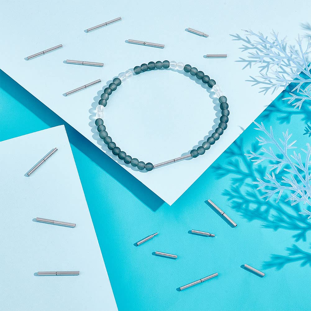 Lot De 9 Fermoirs à Baïonnette En Acier Pour Cordon – DIY Bijoux Cuir