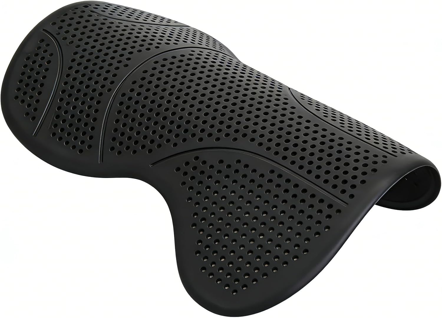 Premium Gel Saddle Pad, Silicon Saddle Pad, Anti-Slip Shock Absorbing Pad, Pressure Relief for Horse & Rider, Universal Fit for English & Western Saddles