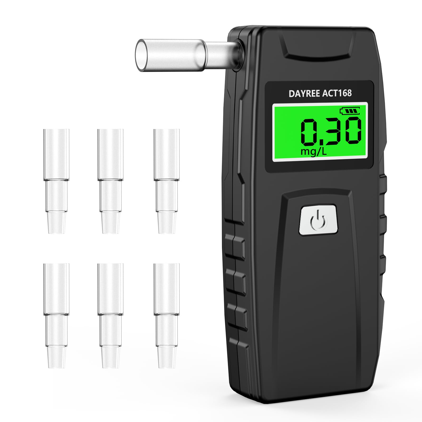 Ethylotest Electronique, Alcootests Portable Numérique Avec Ecran LCD D