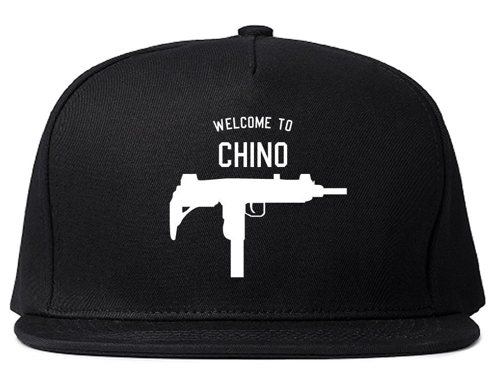 Welcome to Chino Uzi Machine Gun California Snapback Hat Cap