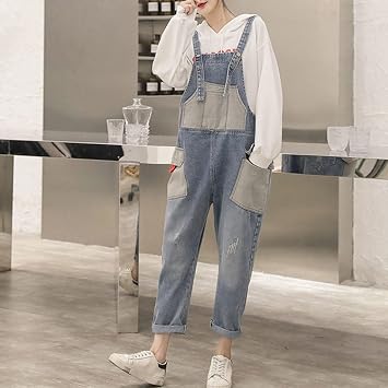 WSSBK Fashion Women Jeans Pocket Splice 