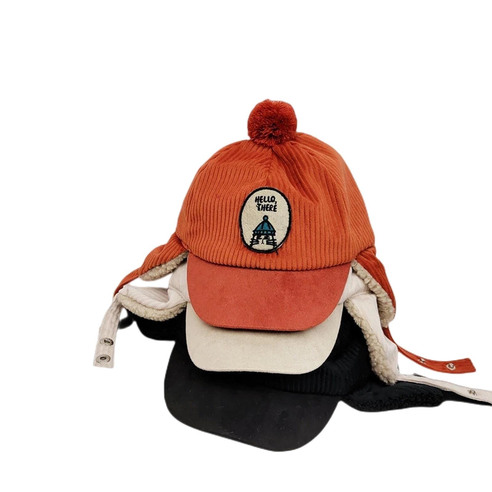 Cappello Bambino Invernale Cappello per Bambini Inverno Ragazzi Caldi Cappelli per Fodera per Fodera per Ragazze Fumetti.