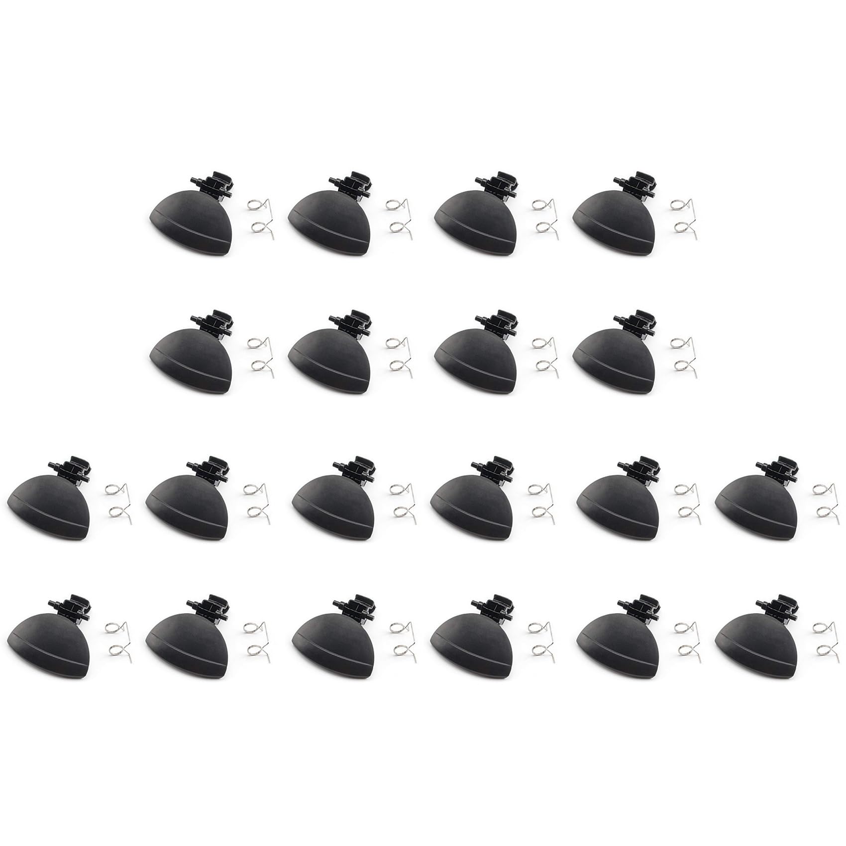 Jnchdghwa Black 20X For C4 Handle For Glove Box Compartment Glovebox Repair Fix