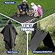 flintronic Regenponcho Herren, Wasserdichter Regenponcho, Leichter regenschutz Regencape, 3 in 1 wiederverwendbarer Regenmantel für Fahrrad Wandern, Camping, Angeln- Herren & Damen