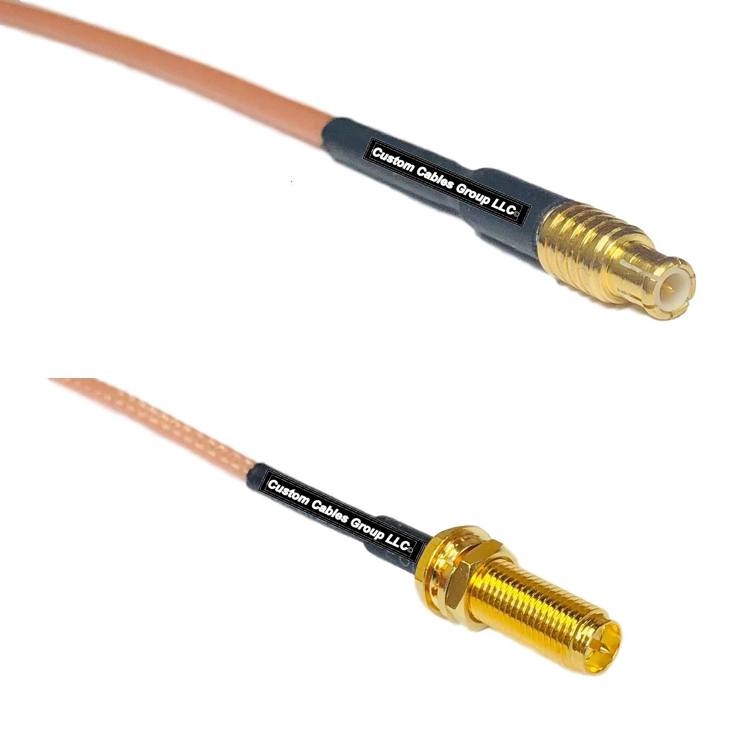 6 feet RG316 MCX Male to RP-SMA Female Long RF Pigtail Coaxial Cable