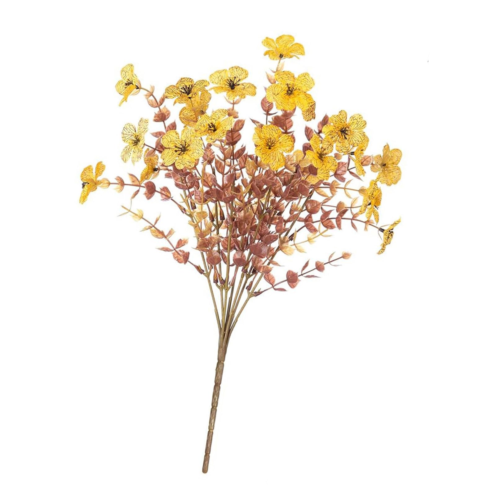 Tsophreniq Bright Violets Color Faux Flower Stems with Sturdy Construction Decorative Flower for Decors Blossomy Display