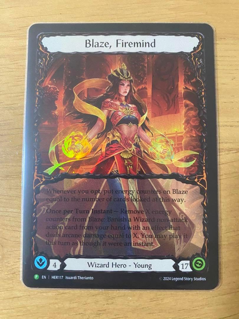 Blaze Firemind RF fab fle and blood