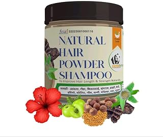 Natural Hair Powder Shampoo | All Natural Ingredients | for Hair Growth and Dandruff Control | Made with 13 Natural Herbs... Price In India