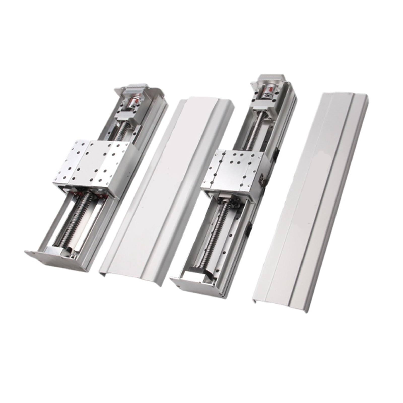 Module de guidage linéaire entièrement fermé de 100 à 130 mm de largeur pour table coulissante 100-1000 mm Course SFS1605/1610 CNC XYZ axe (QMF130-Nema23, 1000 temps SFU1605)
