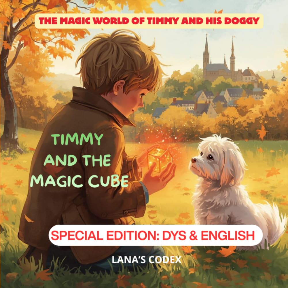 Timmy and the Magic Cube: Édition Spéciale : Dyslexie et Anglais facile (Lecture en rimes - 4 à 7 ans) (L'Univers Magique de Timéo et son Toutou)