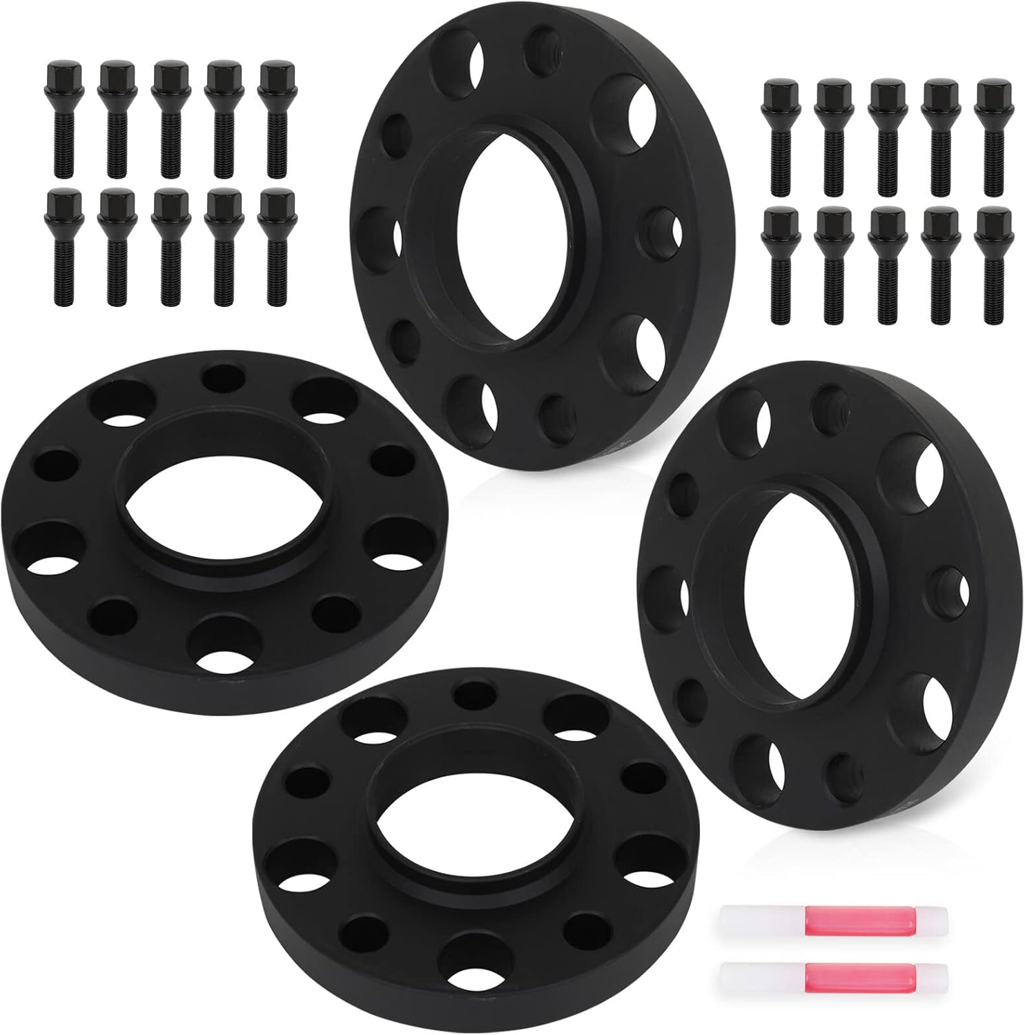 5×4.7" Wheel Spacers for 2006-2010 for BMW 550i, 0.78" 5×120mm Wheel Adapters for 2003-2016 for BMW Z4 with 12x1.5 Studs & 72.56mm Hub Bore