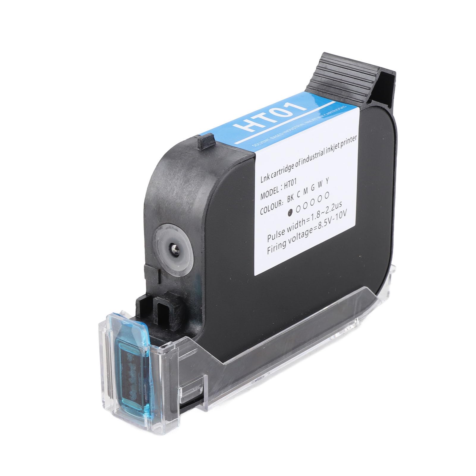 Jiawu Handheld -Drucker -Tinte Rapid Trocknen 42 Ml Kapazität für den Ersatz für den Industriellen Klassendrucker, Geeignet für Holzmetallleder Geeignet (Black)