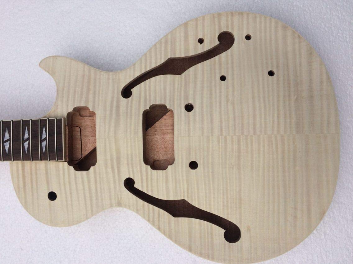 Kit guitare électrique jazz semi-creux avec toutes les pièces