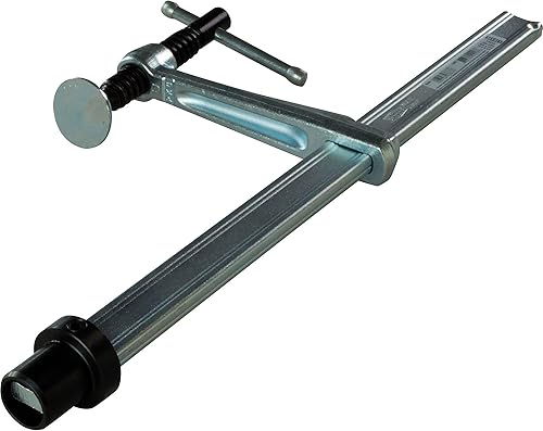 Abrazadera de mesa, mango en T, 4 pulg. D