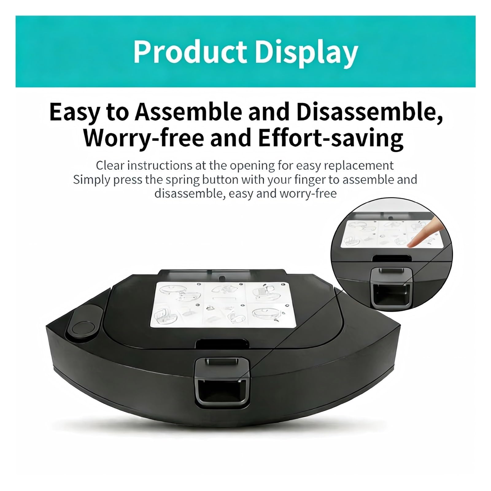 Roboter-Vakuum-Wassertank, Kompatibel Mit Roborock Q7 M5/Q7 L5/Q7 M5+/L5+