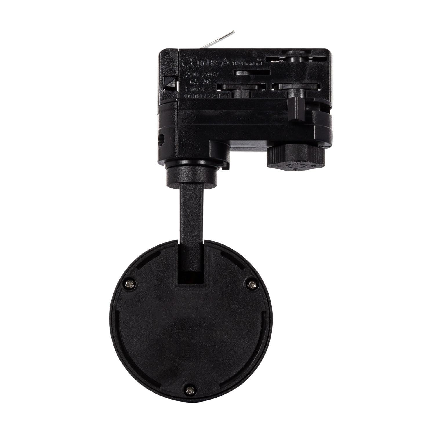 LEDKIA LIGHTING - Foco Carril LED Trifásico | 30W Regulable | No Flicker UGR15 | Luminiscencia 3000lm | Orientable | Ángulo 36° | Ideal para Comercio; Blanco Cálido 3000K; Aluminio