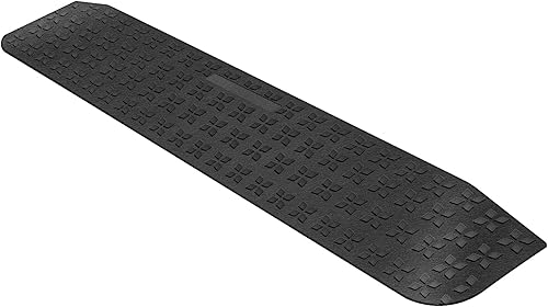 LIEKUMM Rampas de umbral de elevación de 35 pulgadas para puertas, rampa de umbral de puerta de capacidad de 1700 libras, reductor de tira de