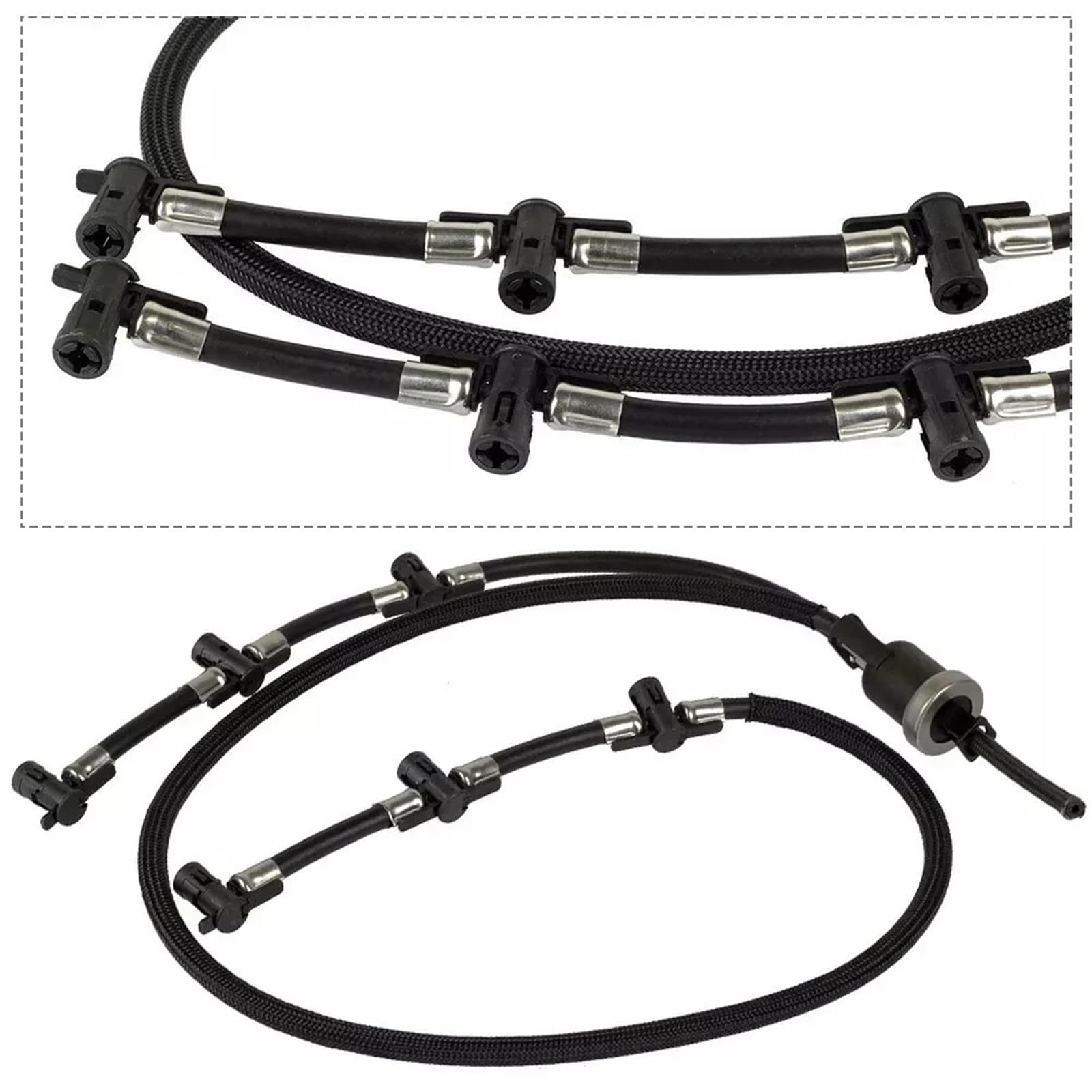 pompa del carburante per rail Per A4/A5/A6/Q7 2004-2012 Tubi di ritorno degli iniettori di carburante per auto Parti motore 059130218H ugello per iniettore di carburante