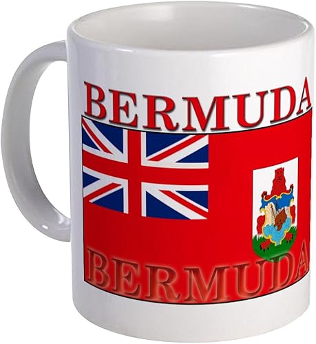 CafePressLas Bermudas bandera TazaEl único Taza de café, taza de café, S, Blanco