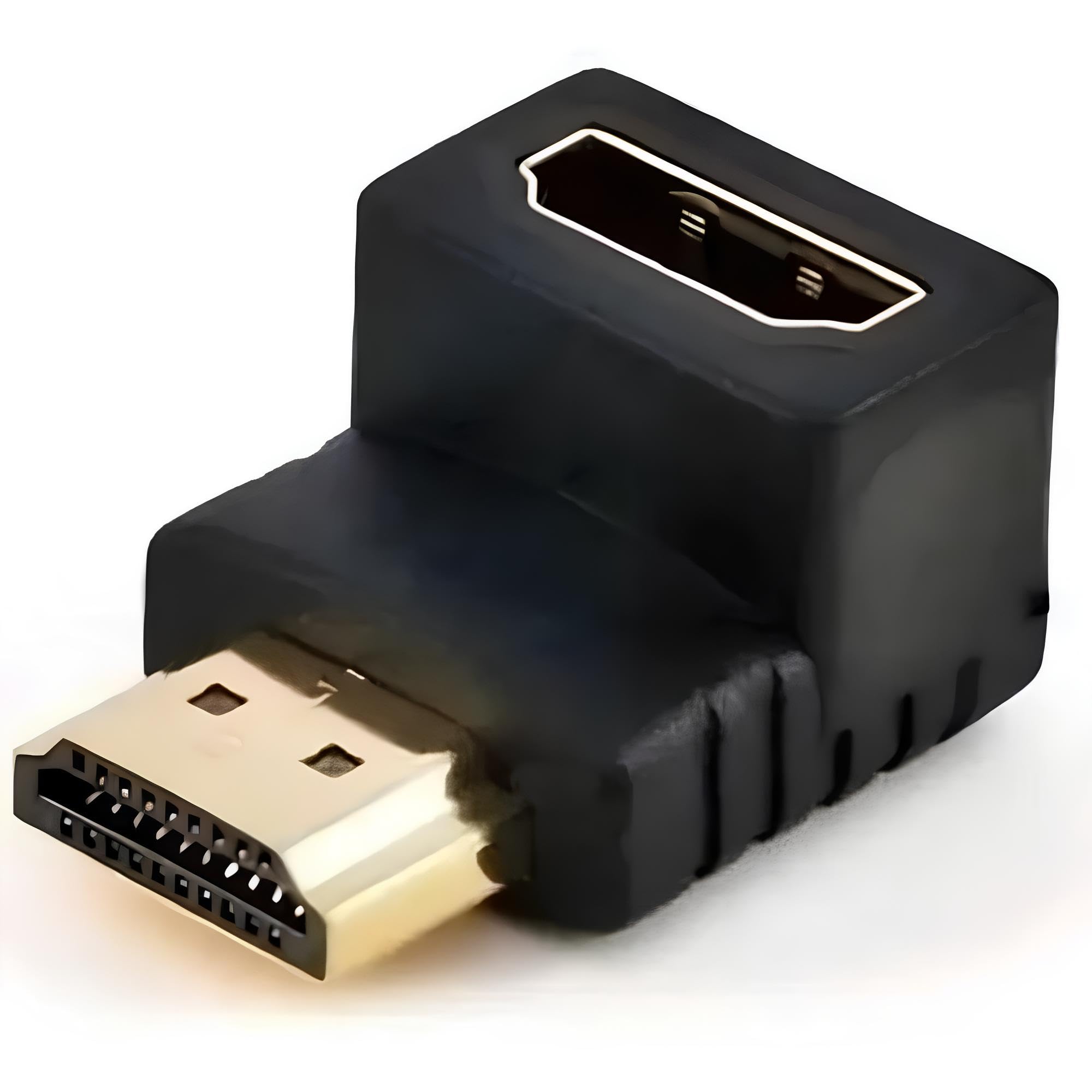 Adaptador Hdmi 90 Graus Em L Macho X Fêmea Para Tv Parede Adaptador Hdmi Macho X Fêmea