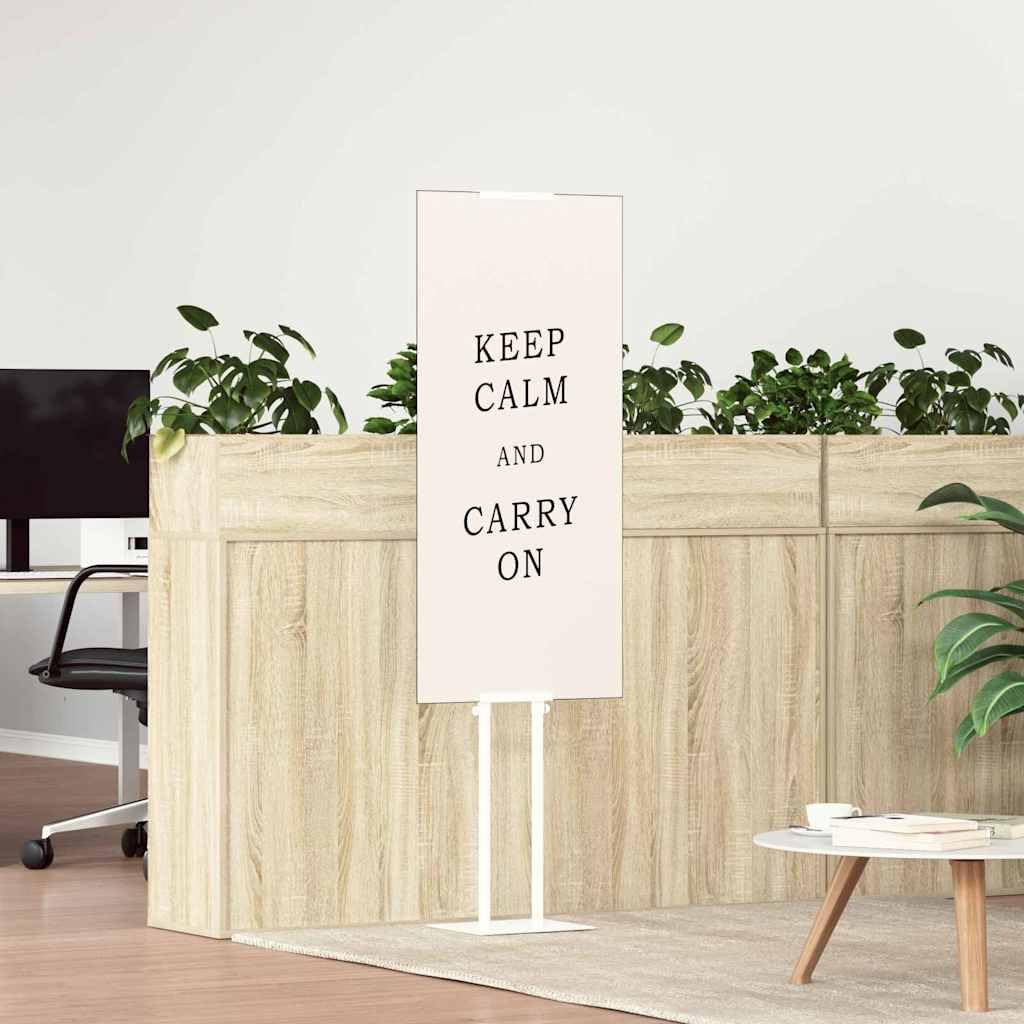 Generico Espositori per Fiere 2 PCS Bianco 30 x 24 x 208 cm Ferro,Commercio e Industria,pubblicità e Marketing,Pannelli espositivi per fiere-3407635
