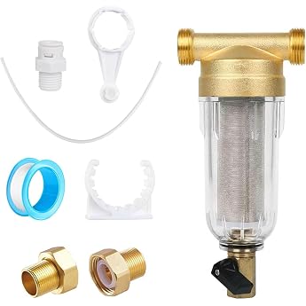 Flushable Fine Filter Reusable Water Pre-Filter