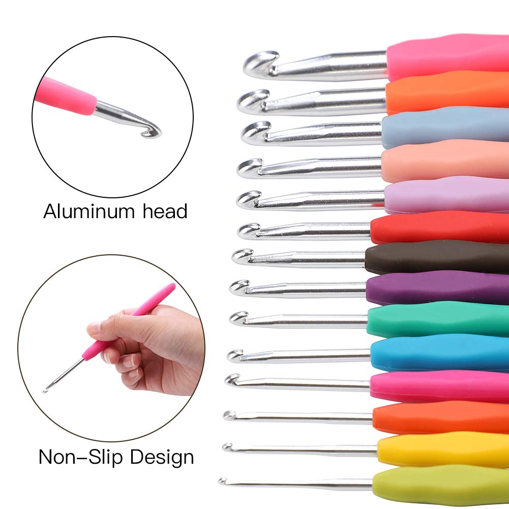 Soleebee Häkelset 100-teilig - Alles Drin Für Entspanntes Stricken & Häkeln