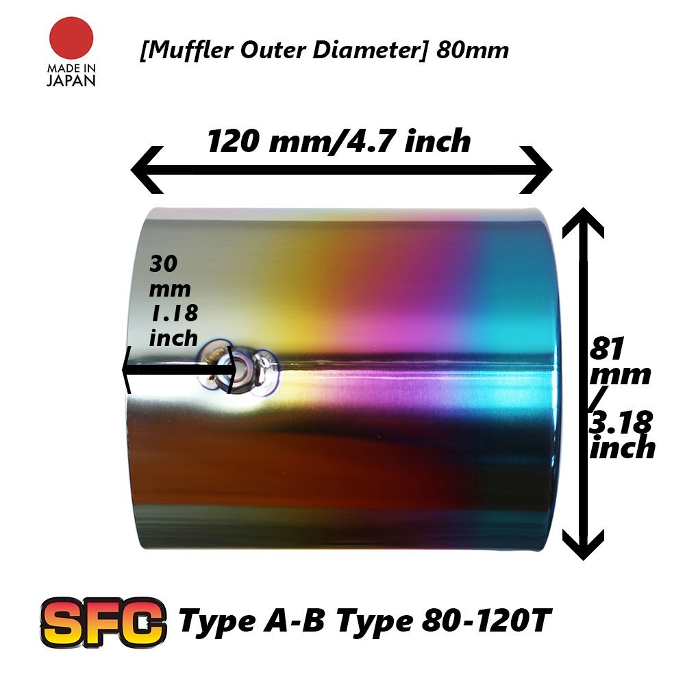 Amazon | SFC(Suganuma Future Creation) マフラーカッター バンパーに 