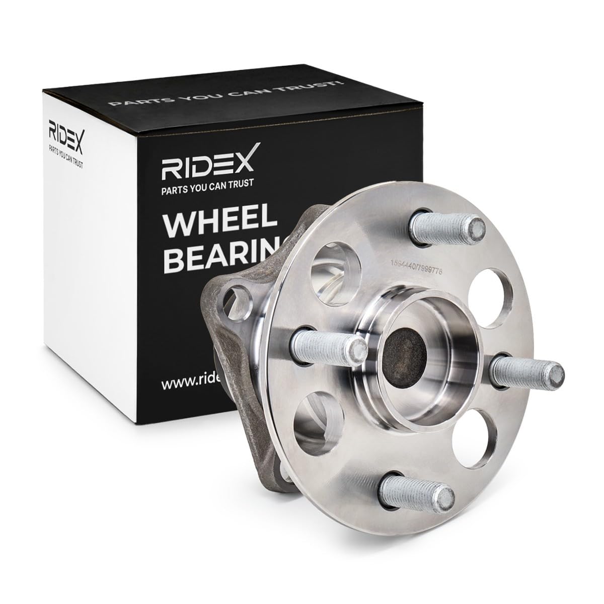 RIDEX 654W0273 Kit cuscinetto ruota Posteriore Cuscinetto ruota integrato nel mozzo Compatibilità con TOYOTA Yaris Hatchback P9