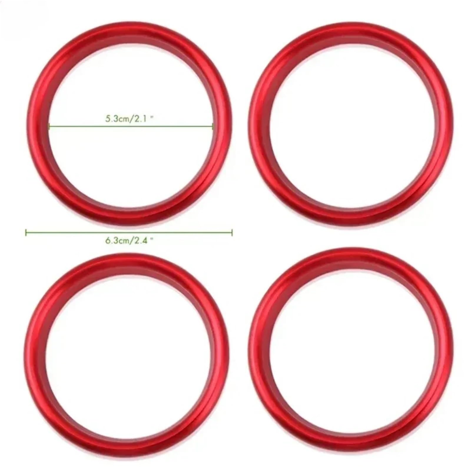Compatible Con Para Q2 2017 2018 2019 Consola Central Aire Para Coche Embellecedor Salida Cubierta Anillo Interior Accesorios Interiores Estilo