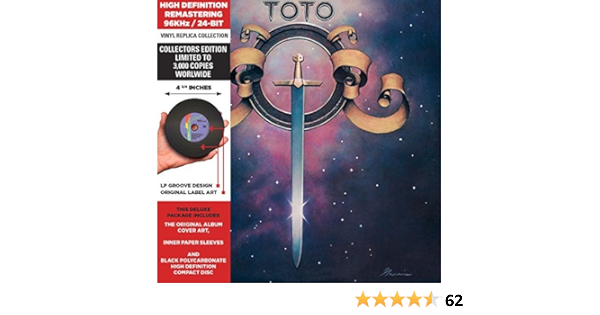 紙ジャケ!Toto - Ⅳ Vinyl Replica Collection 購入アウトレット ar