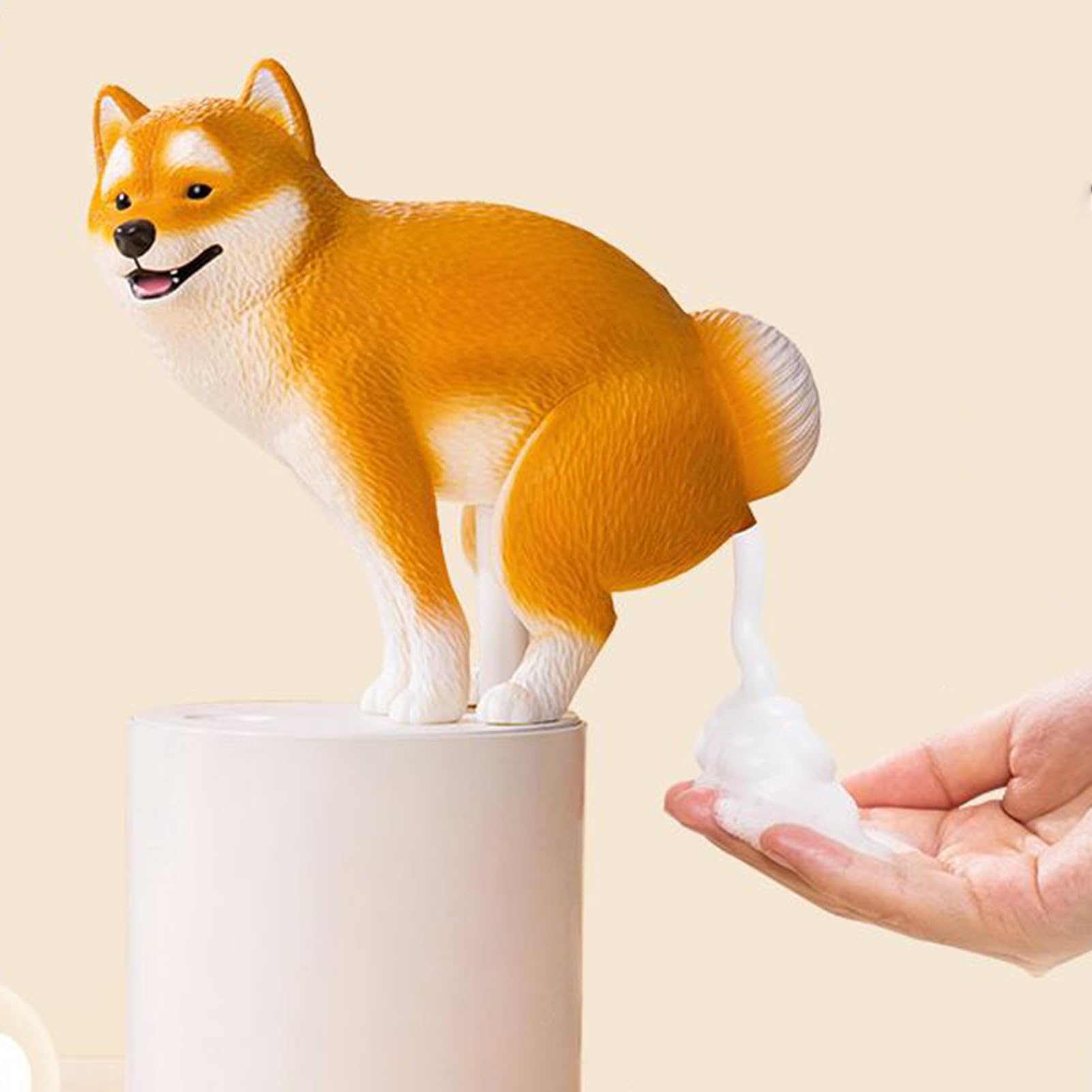 Erogatore automatico di sapone Dispositivo impermeabile a batteria | Dispenser Automatico Di Sapone Schiuma Da Cani Senza Contatto per Casa Appartamento Famiglia Bambini Adulti Ristorante