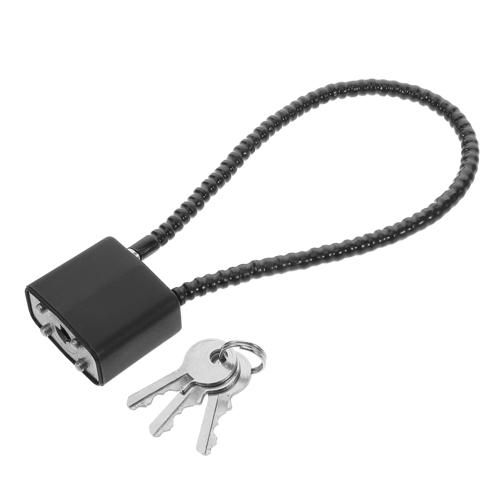 MUELODSIC Cable Lock with Keys Steel Wire Padlock for Gym Travel and Bicycle Sturdy Cable Lock for Luggage Helmet Small Cabinets and Suitcases