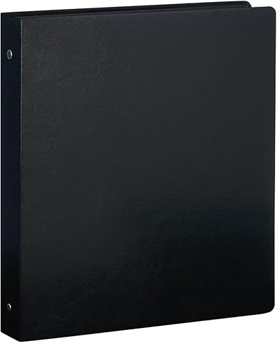 Miniatura 23 de Carpeta de tres anillos con portapapeles, cubierta de lino, carpeta portapapeles de 1 pulgada para papel de 8.5" x 11", 2 bolsillos interiores