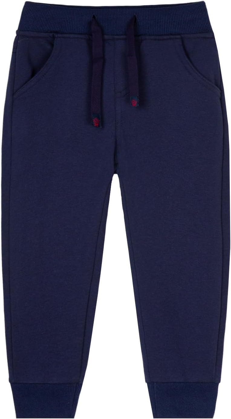 Mud Kingdom Little Boys Jogger Pants Star Drawstring Ribbed