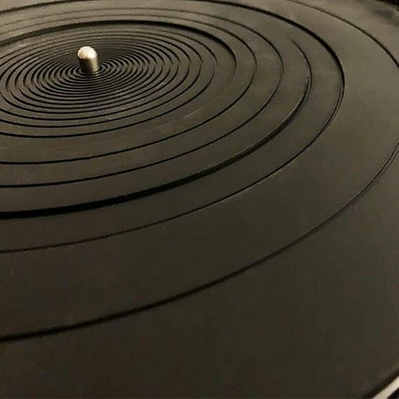 Rubber Turntable Mat with Reduce Static for 12 Vinyl Player